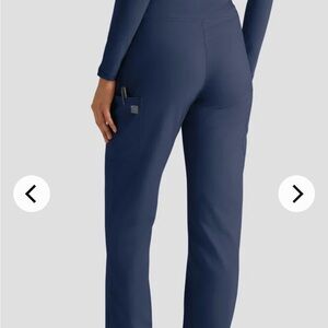 Uniform advantage butter soft stretch yoga pants navy size XS